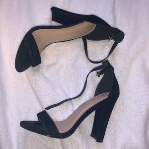 Black Suede Heels